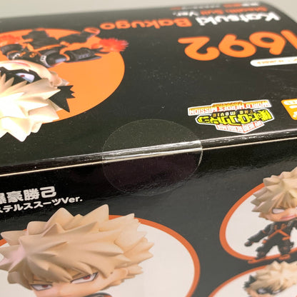 【中古美品】 ねんどろいど 僕のヒーローアカデミア THE MOVIE WORLD HEROES MISSION 爆豪勝己 ステルススーツVer. 051-251205-zi-07-min 万代Net店