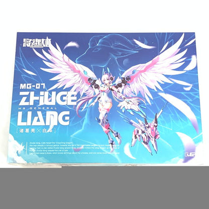 【中古美品】 MS GENERAL 将魂姫 MG 07 諸葛亮 x 白澤 はくたく 1/12 プラモデル 059-260602-mo-06-fur 万代Net店