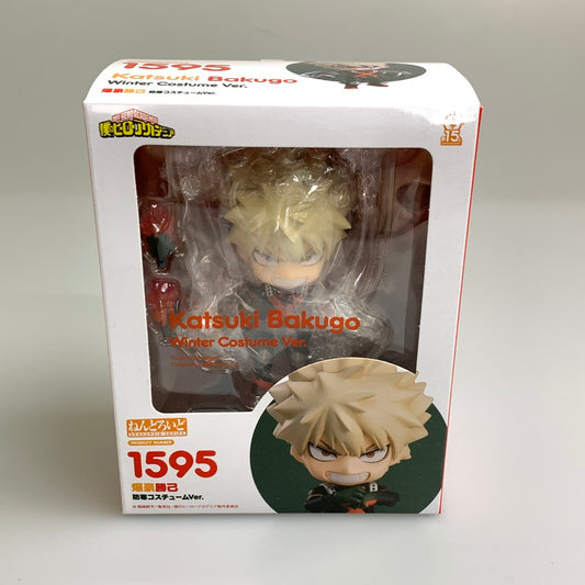 【中古美品】 ねんどろいど 僕のヒーローアカデミア 爆豪勝己 防寒コスチュームver フィギュア 051-251205-zi-08-min 万代Net店