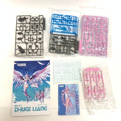 【中古美品】 MS GENERAL 将魂姫 MG 07 諸葛亮 x 白澤 はくたく 1/12 プラモデル 059-260602-mo-06-fur 万代Net店