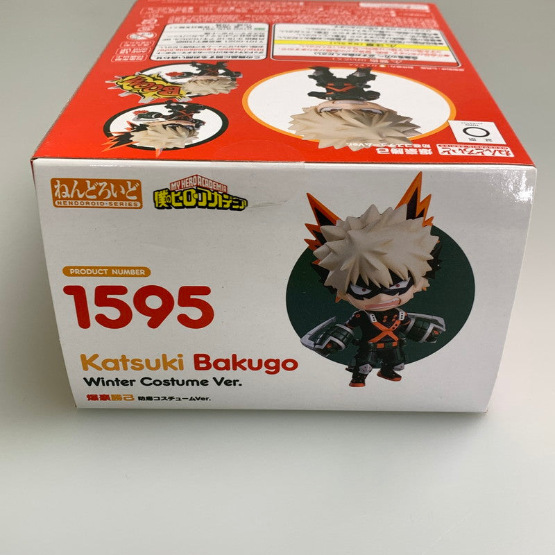 【中古美品】 ねんどろいど 僕のヒーローアカデミア 爆豪勝己 防寒コスチュームver フィギュア 051-251205-zi-08-min 万代Net店