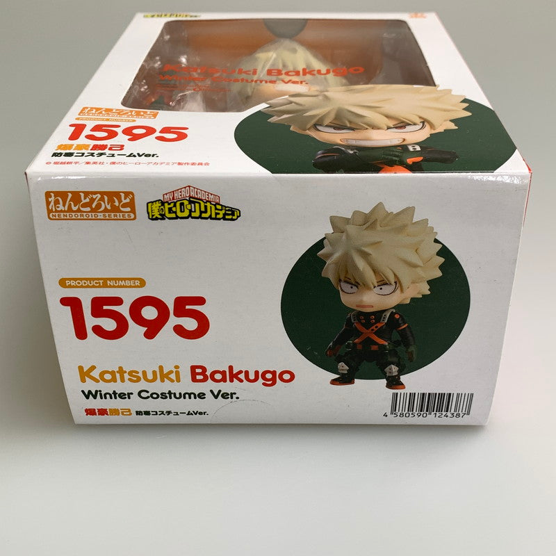 【中古美品】 ねんどろいど 僕のヒーローアカデミア 爆豪勝己 防寒コスチュームver フィギュア 051-251205-zi-08-min 万代Net店