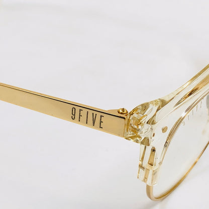 【中古品】【メンズ/レディース】 9FIVE ナインファイブ DEL REY デルレイ サングラス アイウェア 203-251101-hn-02-fur カラー：ゴールド系 万代Net店