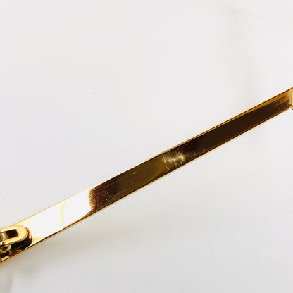 【中古品】【メンズ/レディース】 9FIVE ナインファイブ DEL REY デルレイ サングラス アイウェア 203-251101-hn-02-fur カラー：ゴールド系 万代Net店