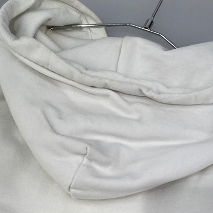 【現状渡し品】【メンズ】 MSGM 2000MM515 21AW PAINT LOGO PULLOVER HOODIE プルオーバー パーカー 142-251228-WA-01-iwa サイズ：XS カラー：ホワイト 万代Net店