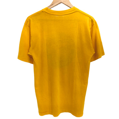 【現状渡し品】【メンズ】 US.NAVY ユーエスネイビー 両シングル 70-80S USMC S/S TEE 半袖 プリント Tシャツ トップス 古着 ヴィンテージ 146-260630-rs-06-fur サイズ：不明 カラー：イエロー 万代Net店