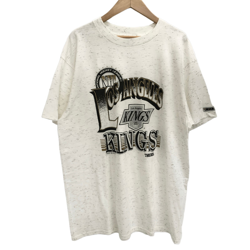 【中古品】【メンズ】 TRENCH ULTRA 90S LOS ANGELES KINGS TEE 半袖 Tシャツ 古着 ヴィンテージ 146-260630-rs-07-fur サイズ：XL カラー：ホワイト 万代Net店