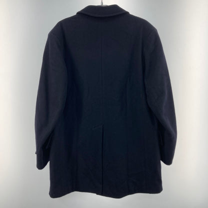 【中古品】【メンズ】 BROOK’S BROTHERS 英国製 黒銀タグ 70S ウールメルトンダブルブレストコート 146-251228-WA-03-iwa サイズ：38 カラー：ネイビー系 万代Net店
