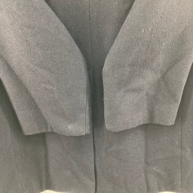 【中古品】【メンズ】 BROOK’S BROTHERS 英国製 黒銀タグ 70S ウールメルトンダブルブレストコート 146-251228-WA-03-iwa サイズ：38 カラー：ネイビー系 万代Net店