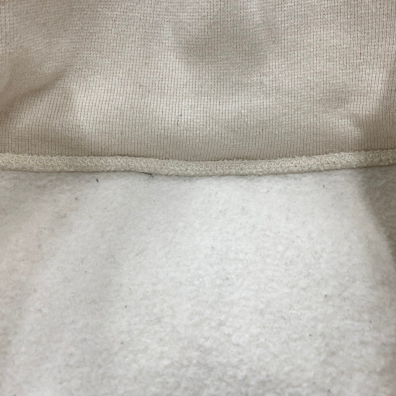 【中古品】【メンズ】 CHENILLE APPLIQUE HOODED SWEATSHIRT シェニール アップリケ フーデッド スウェットシャツ パーカー 長袖 トップス 149-260118-kh-05-izu サイズ：S カラー：ナチュラル 万代Net店