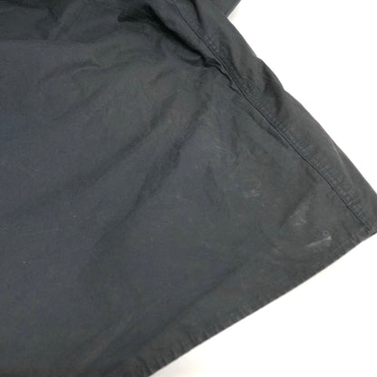 【現状渡し品】【メンズ】 BARBOUR バーブァー 90S BORDER OILED JACKET オイルジャケット 3ワラント 95年製 英国製 アウター 古着 ヴィンテージ 144-260630-rs-08-fur サイズ：C44/112CM カラー：ネイビー 万代Net店