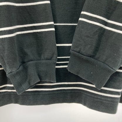 【中古品】【メンズ】 COOTIE クーティー CTE-22S313 22SS SUPIMA BORDER OVERSIZED L/S TEE ロンT 長袖Tシャツ 142-251228-WA-04-iwa サイズ：LARGE カラー：BLACK 万代Net店