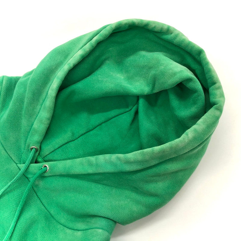 【中古品】【メンズ】 APPLEBUM アップルバム Arch Logo Chemical Wash Sweat Parka アーチロゴ パーカー フーディー ケミカルウォッシュ加工 長袖 トップス ストリート系 142-250725-rs-03-fur サイズ：M カラー：グリーン 万代Net店