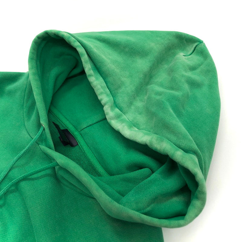 【中古品】【メンズ】 APPLEBUM アップルバム Arch Logo Chemical Wash Sweat Parka アーチロゴ パーカー フーディー ケミカルウォッシュ加工 長袖 トップス ストリート系 142-250725-rs-03-fur サイズ：M カラー：グリーン 万代Net店