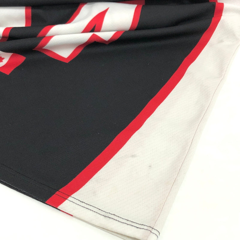 【中古品】【メンズ】 CANADA ATHLETICKNIT HOCKEY SHIRT ゲームシャツ 長袖 トップス ホッケー ユニフォーム 古着 ヴィンテージ 146-260630-rs-09-fur サイズ：XL カラー：レッド/ホワイト/ブラック 万代Net店