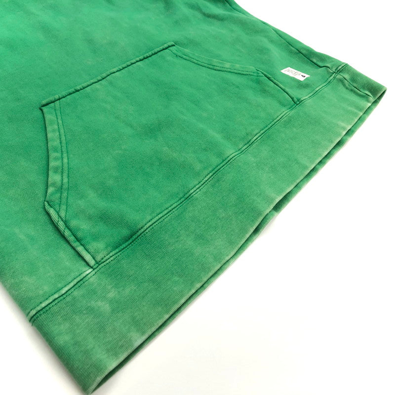 【中古品】【メンズ】 APPLEBUM アップルバム Arch Logo Chemical Wash Sweat Parka アーチロゴ パーカー フーディー ケミカルウォッシュ加工 長袖 トップス ストリート系 142-250725-rs-03-fur サイズ：M カラー：グリーン 万代Net店