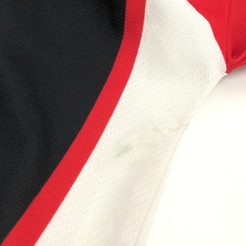 【中古品】【メンズ】 CANADA ATHLETICKNIT HOCKEY SHIRT ゲームシャツ 長袖 トップス ホッケー ユニフォーム 古着 ヴィンテージ 146-260630-rs-09-fur サイズ：XL カラー：レッド/ホワイト/ブラック 万代Net店