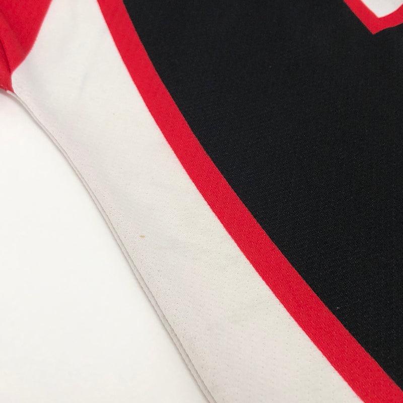 【中古品】【メンズ】 CANADA ATHLETICKNIT HOCKEY SHIRT ゲームシャツ 長袖 トップス ホッケー ユニフォーム 古着 ヴィンテージ 146-260630-rs-09-fur サイズ：XL カラー：レッド/ホワイト/ブラック 万代Net店