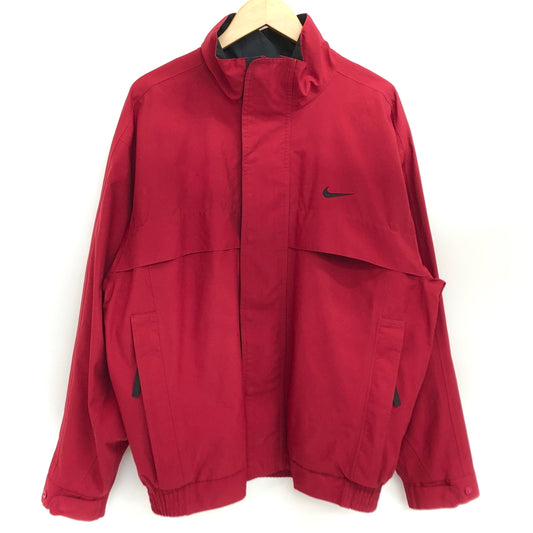 【中古品】【メンズ】 NIKE ナイキ JACKET S9SID ゴルフ ジャケット アウター 古着 148-260630-rs-10-fur サイズ：M カラー：レッド 万代Net店