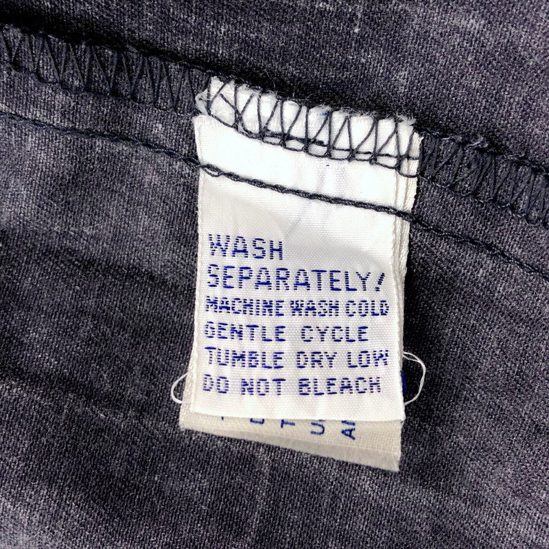 【中古品】【メンズ】 STARTER スターター × MLB YORK YANKEES ベースボールシャツ NY ストーンウォッシュ 半袖 トップス スポーツ系 ヴィンテージ系 146-250725-rs-05-fur サイズ：L カラー：ネイビー 万代Net店