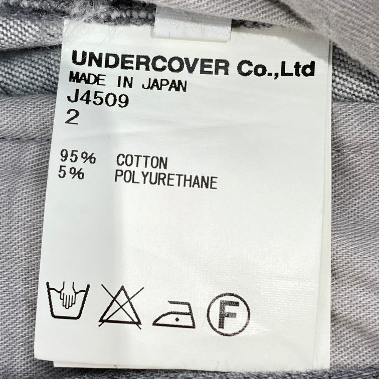 【中古品】【メンズ】 UNDERCOVERISM アンダーカバーイズム J4509 12AW 多切替ストレッチパンツ 151-251228-WA-06-iwa サイズ：2 カラー：グレー 万代Net店