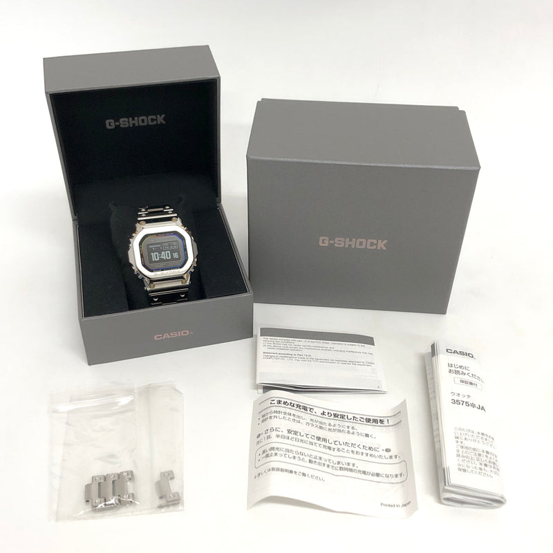 【中古品】【メンズ】 CASIO G-SHOCK ジーショック 5000 SERIES FULL METAL DIGITAL WATCH GMW-BZ5000RC-1JR デジタルウォッチ 腕時計 アクセサリー 196-260701-rs-02-fur カラー：シルバー 万代Net店