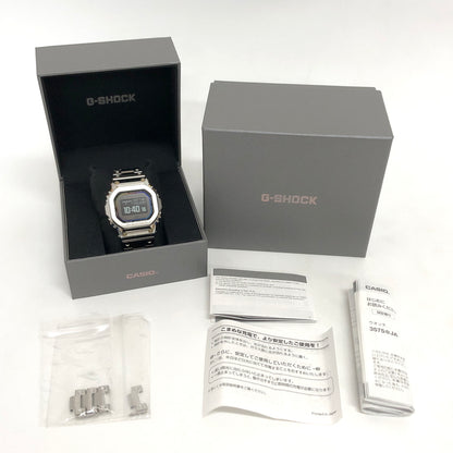 【中古品】【メンズ】 CASIO G-SHOCK ジーショック 5000 SERIES FULL METAL DIGITAL WATCH GMW-BZ5000RC-1JR デジタルウォッチ 腕時計 アクセサリー 196-260701-rs-02-fur カラー：シルバー 万代Net店