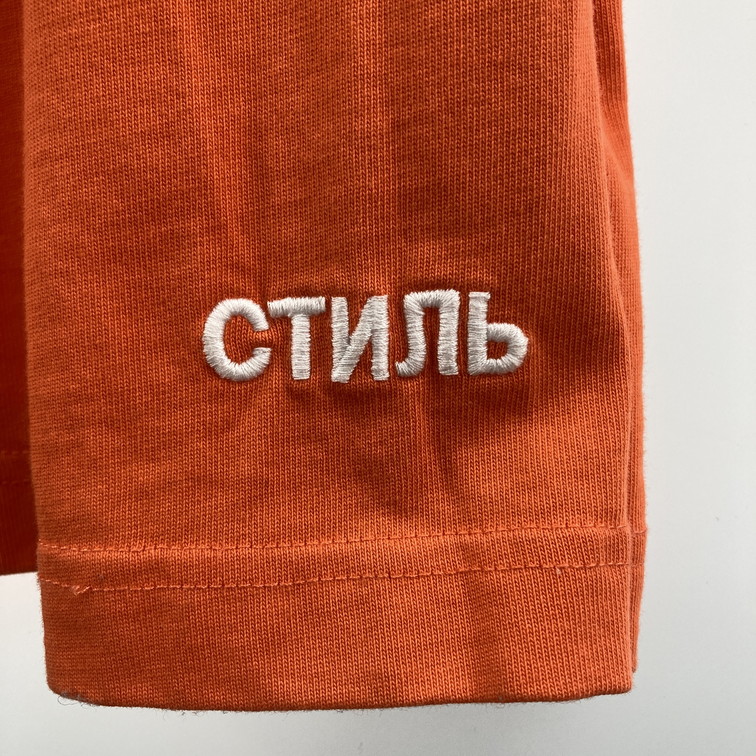 【中古品】【メンズ】 HERON PRESTON HMAB001F18600021 CTNMB TURTLE-NECK LS T-SHIRT ロンT 長袖Ｔシャツ 142-251228-WA-07-iwa サイズ：L カラー：オレンジ 万代Net店