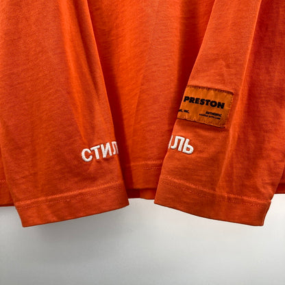 【中古品】【メンズ】 HERON PRESTON HMAB001F18600021 CTNMB TURTLE-NECK LS T-SHIRT ロンT 長袖Ｔシャツ 142-251228-WA-07-iwa サイズ：L カラー：オレンジ 万代Net店
