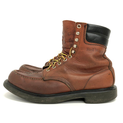 【現状渡し品】【メンズ】 RED WING レッドウィング MOC-TOE WORK BOOTS 404 ワークブーツ シューズ 靴 ヴィンテージ 164-260701-rs-05-fur サイズ：9 1/2D カラー：ブラウン 万代Net店