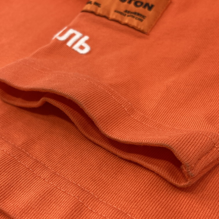 【中古品】【メンズ】 HERON PRESTON HMAB001F18600021 CTNMB TURTLE-NECK LS T-SHIRT ロンT 長袖Ｔシャツ 142-251228-WA-07-iwa サイズ：L カラー：オレンジ 万代Net店