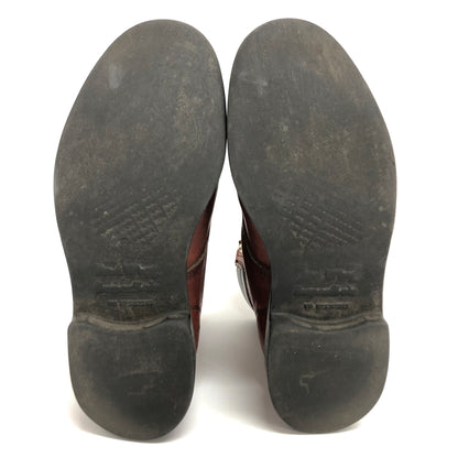 【現状渡し品】【メンズ】 RED WING レッドウィング MOC-TOE WORK BOOTS 404 ワークブーツ シューズ 靴 ヴィンテージ 164-260701-rs-05-fur サイズ：9 1/2D カラー：ブラウン 万代Net店
