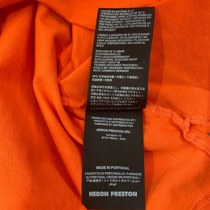 【中古品】【メンズ】 HERON PRESTON HMAB001F18600021 CTNMB TURTLE-NECK LS T-SHIRT ロンT 長袖Ｔシャツ 142-251228-WA-07-iwa サイズ：L カラー：オレンジ 万代Net店