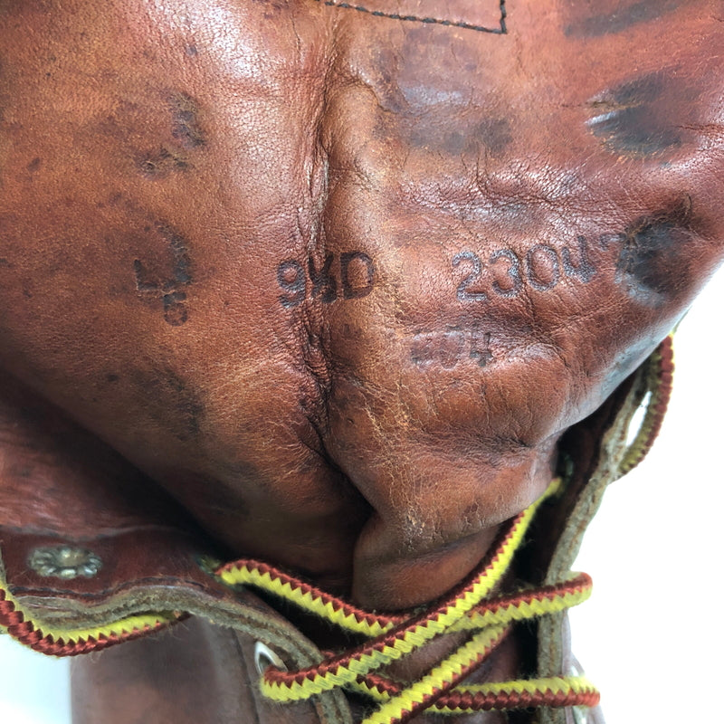【現状渡し品】【メンズ】 RED WING レッドウィング MOC-TOE WORK BOOTS 404 ワークブーツ シューズ 靴 ヴィンテージ 164-260701-rs-05-fur サイズ：9 1/2D カラー：ブラウン 万代Net店