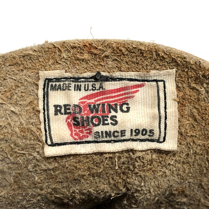 【現状渡し品】【メンズ】 RED WING レッドウィング MOC-TOE WORK BOOTS 404 ワークブーツ シューズ 靴 ヴィンテージ 164-260701-rs-05-fur サイズ：9 1/2D カラー：ブラウン 万代Net店