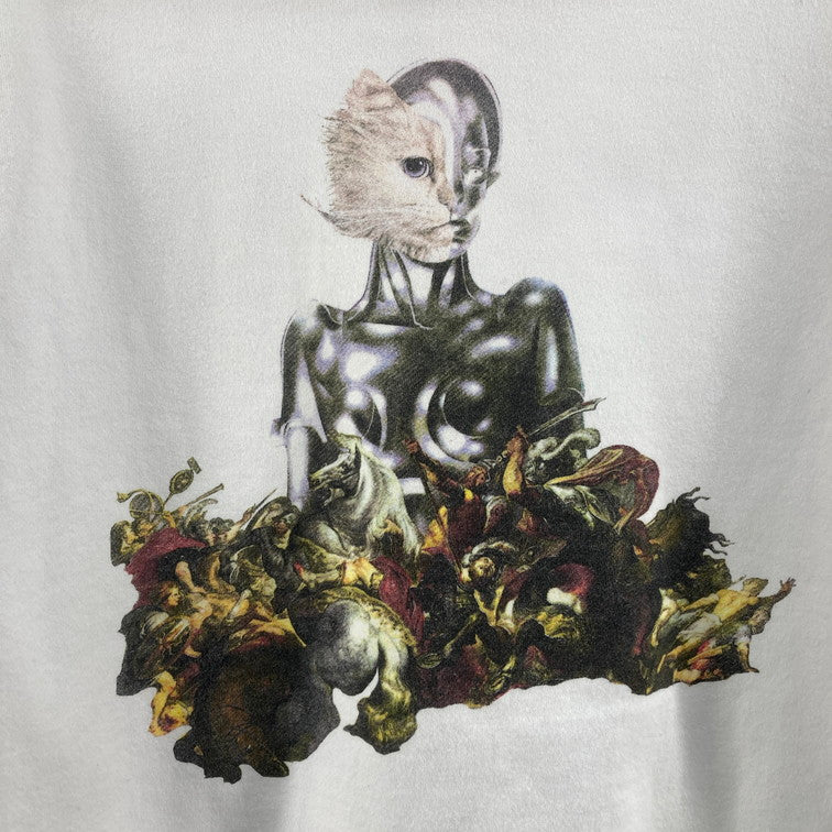 【中古品】【メンズ】 INDEPENDENT インディペンデント RIPNDIP × INDEPENDENT IND4000C PULLOVER HOODIE プルオーバー パーカー 142-251230-WA-01-iwa サイズ：M カラー：ホワイト 万代Net店
