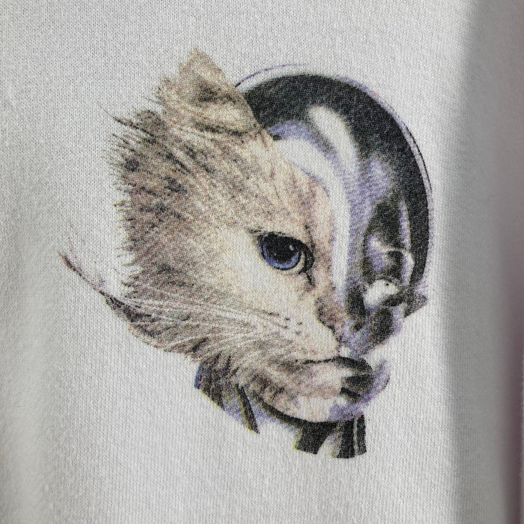 【中古品】【メンズ】 INDEPENDENT インディペンデント RIPNDIP × INDEPENDENT IND4000C PULLOVER HOODIE プルオーバー パーカー 142-251230-WA-01-iwa サイズ：M カラー：ホワイト 万代Net店