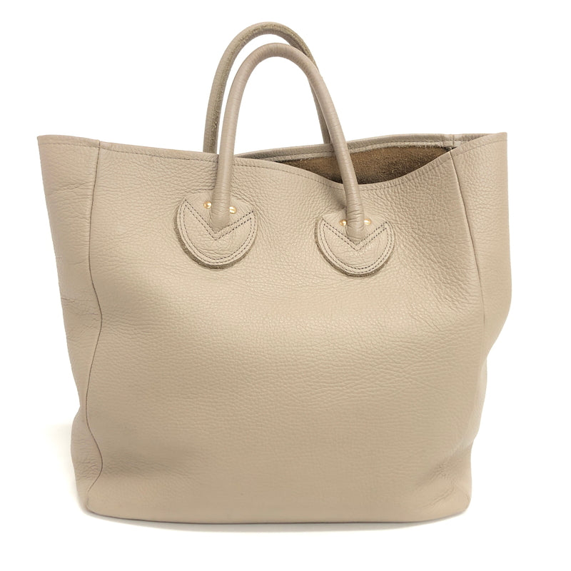 【現状渡し品】【レディース】 YOUNG&OLSEN THE DRYGOODS STORE ヤングアンドオルセン EMBOSSED LEATHER TOTE M エンボス レザートート バッグ 鞄 188-260701-rs-08-fur カラー：ベージュ系 万代Net店