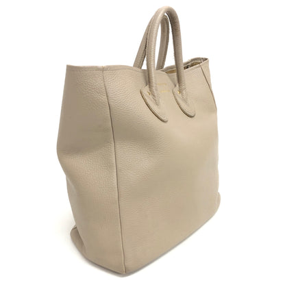 【現状渡し品】【レディース】 YOUNG&OLSEN THE DRYGOODS STORE ヤングアンドオルセン EMBOSSED LEATHER TOTE M エンボス レザートート バッグ 鞄 188-260701-rs-08-fur カラー：ベージュ系 万代Net店
