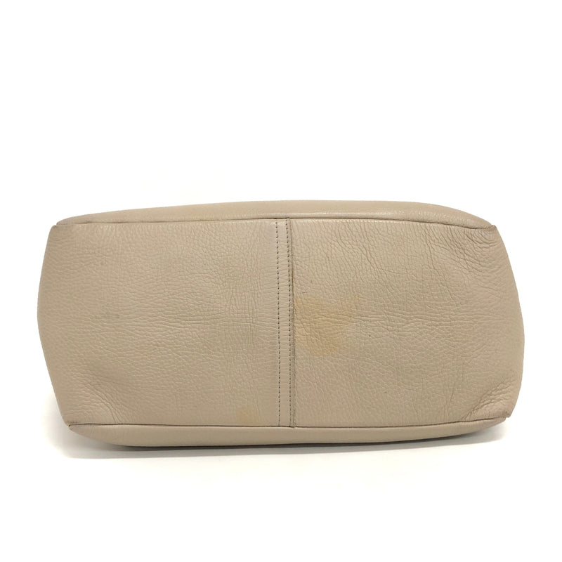 【現状渡し品】【レディース】 YOUNG&OLSEN THE DRYGOODS STORE ヤングアンドオルセン EMBOSSED LEATHER TOTE M エンボス レザートート バッグ 鞄 188-260701-rs-08-fur カラー：ベージュ系 万代Net店