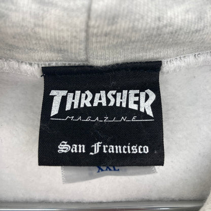 【中古品】【メンズ】 THRASHER スラッシャー パーカー 142-251230-WA-02-iwa サイズ：XXL カラー：グレー系 万代Net店