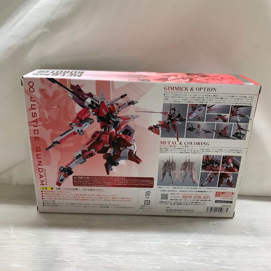 【現状渡し品】 METAL ROBOT魂 ZGMF-X19A インフィニットジャスティスガンダム 056-260729-MS-06-min 万代Net店