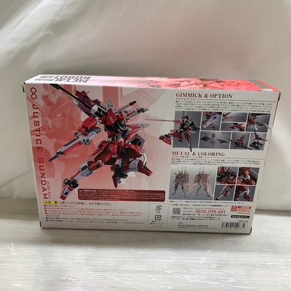 【現状渡し品】 METAL ROBOT魂 ZGMF-X19A インフィニットジャスティスガンダム 056-260729-MS-06-min 万代Net店