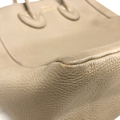 【現状渡し品】【レディース】 YOUNG&OLSEN THE DRYGOODS STORE ヤングアンドオルセン EMBOSSED LEATHER TOTE M エンボス レザートート バッグ 鞄 188-260701-rs-08-fur カラー：ベージュ系 万代Net店