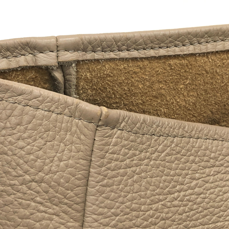 【現状渡し品】【レディース】 YOUNG&OLSEN THE DRYGOODS STORE ヤングアンドオルセン EMBOSSED LEATHER TOTE M エンボス レザートート バッグ 鞄 188-260701-rs-08-fur カラー：ベージュ系 万代Net店