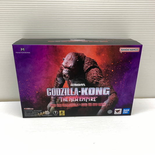 【中古品】 S.H.MonsterArts SKAR KING FROM GODZILLA × KONG： THE NEW EMPIRE ゴジラ×コング 新たなる帝国 055-260715-YT-01-min 万代Net店