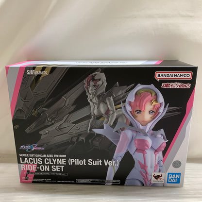 【現状渡し品】 S.H.Figuarts ラクス・クライン(パイロットスーツVer.) ライドオン再現セット 056-260603-MS-03-min 万代Net店