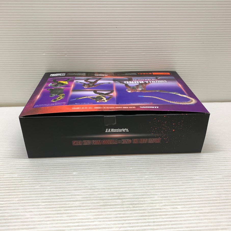 【中古品】 S.H.MonsterArts SKAR KING FROM GODZILLA × KONG： THE NEW EMPIRE ゴジラ×コング 新たなる帝国 055-260715-YT-01-min 万代Net店