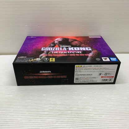 【中古品】 S.H.MonsterArts SKAR KING FROM GODZILLA × KONG： THE NEW EMPIRE ゴジラ×コング 新たなる帝国 055-260715-YT-01-min 万代Net店