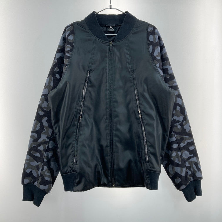 【中古品】【メンズ】 NIKE ナイキ 706724-010 AJ FLIGHT MEMBER JACKET 148-260415-WA-08-iwa サイズ：M 万代Net店